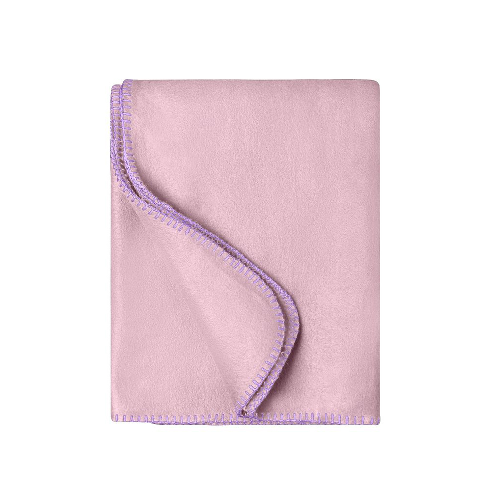 Fleece Blanket, rose/purple