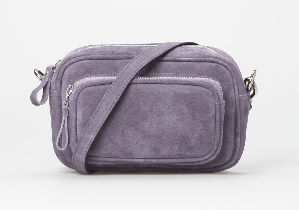 Treats Vera Suede Crossbody - Lilla