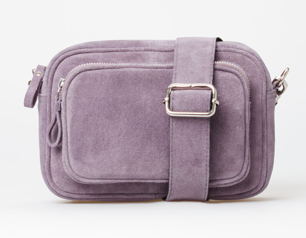 Treats Karla Suede Crossbody - Lilla