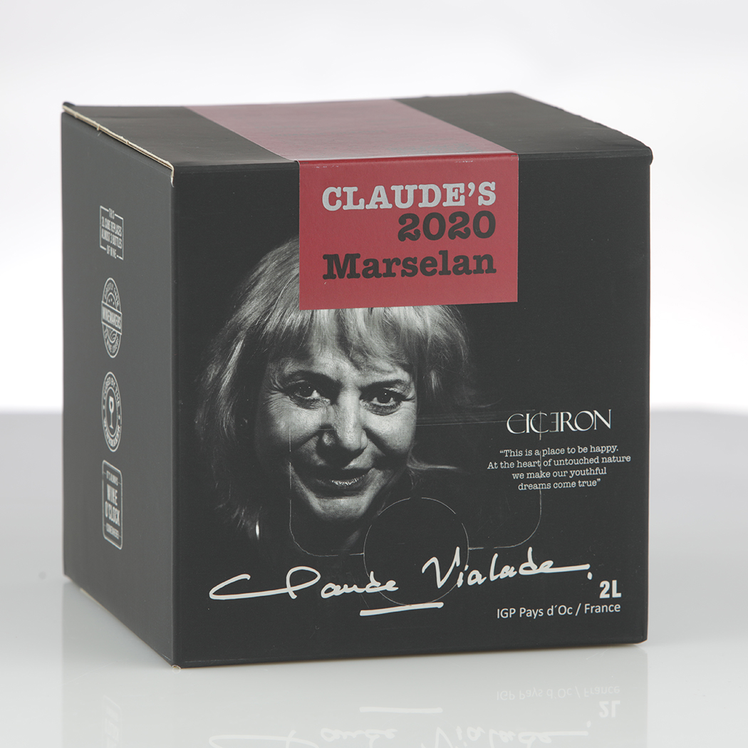 Claudes 2020 Marselan 2 liter vinbox