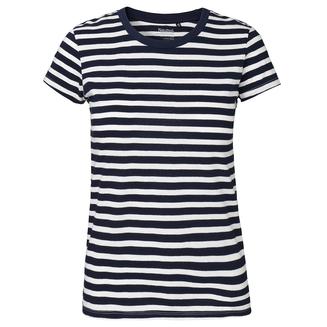 Neutral Ladies Fit T-shirt stripe