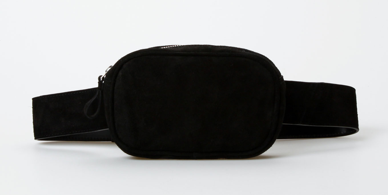 Treats Edith Suede Fanny Pack - Sort