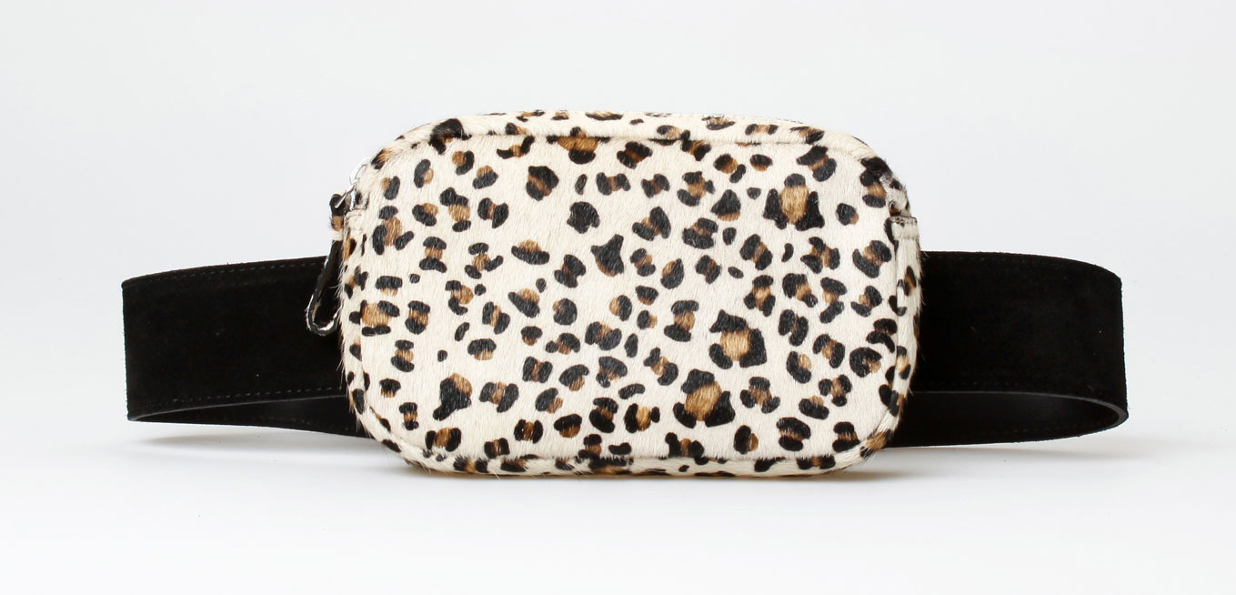Treats Edith Suede Fanny Pack - Leo