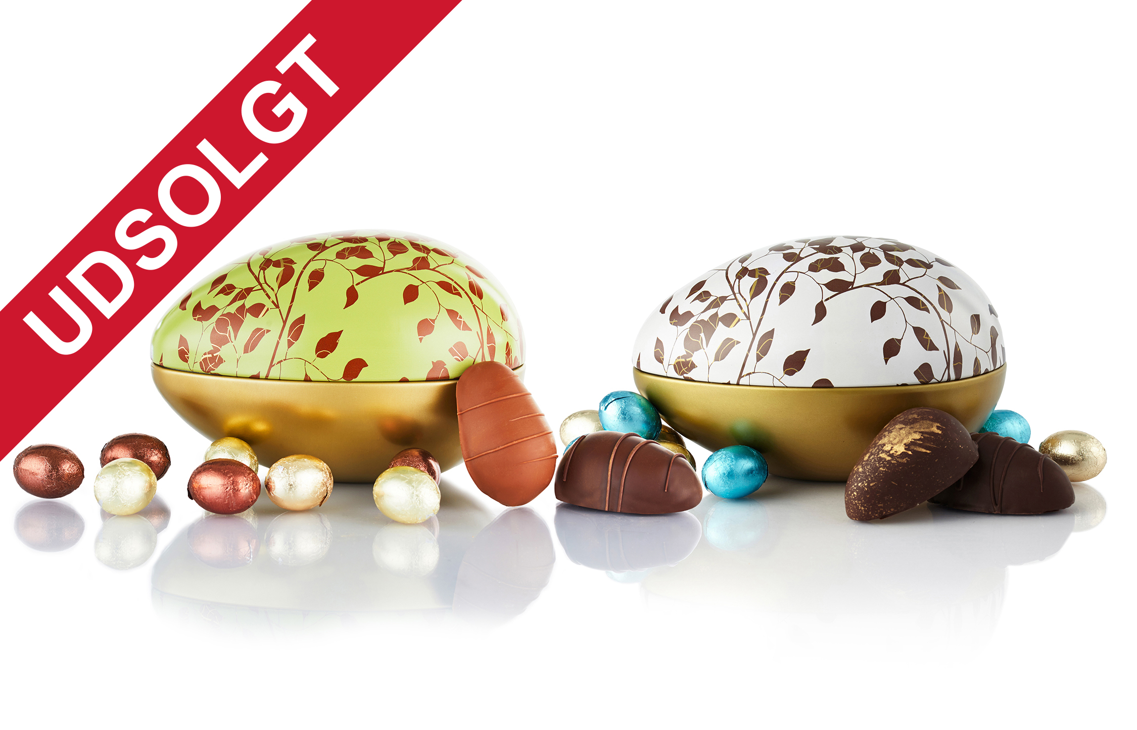 Mix af marcipanæg og pralinéæg 2 x 136 g