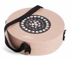 Store Krone med 42 stk, nude