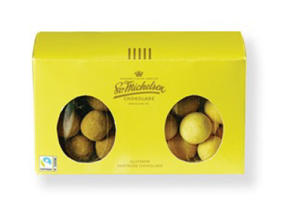 Æske med 2 bøtter lakrids