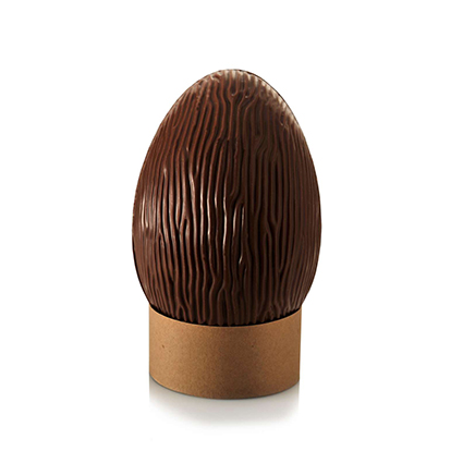 Skalæg af ren flødechokolade