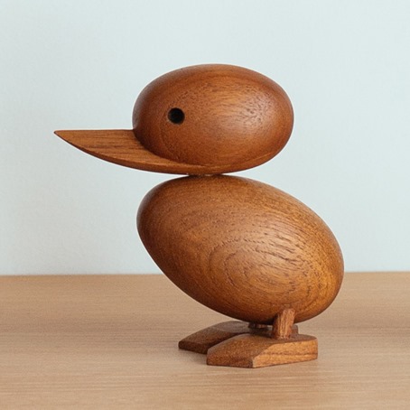 Duckling-Teak-Wood-Denmark-Hans-Bolling-6