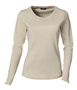 Interlock t-shirt langærmet dame
