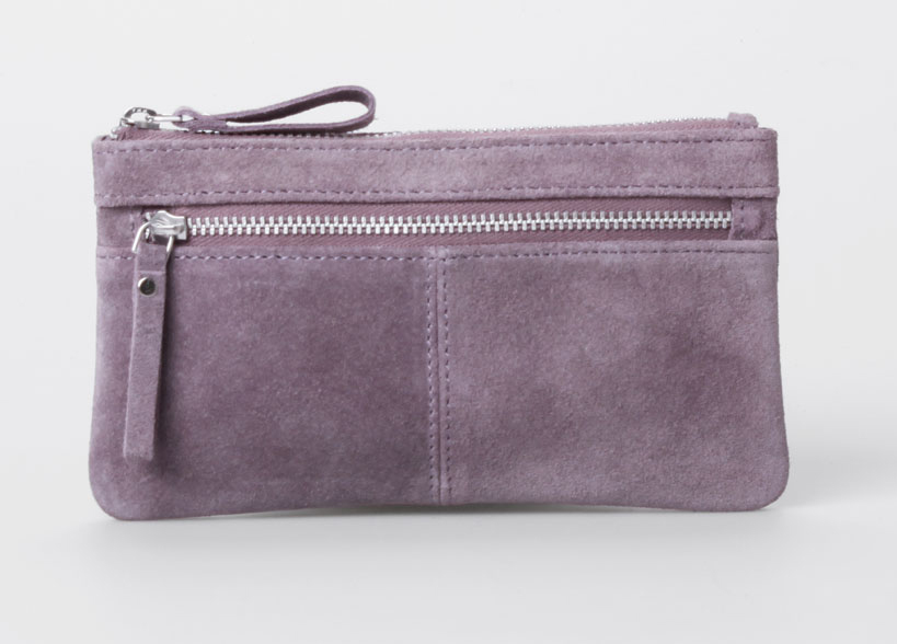 Treats Merle Suede Wallet - Lilla