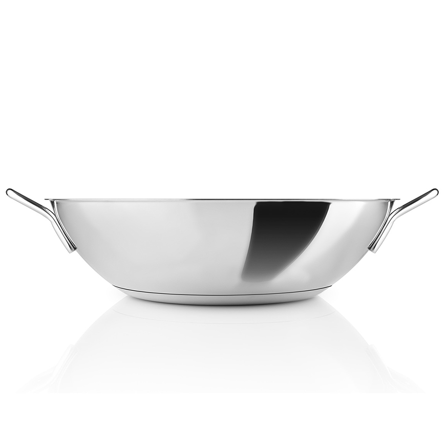 Eva Trio - Rustfrit stål wok 32 cm