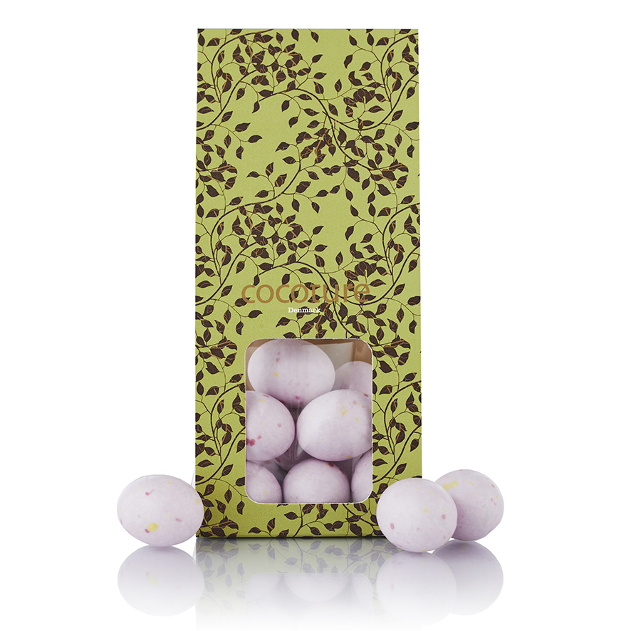 95-100g rosa dragéæg