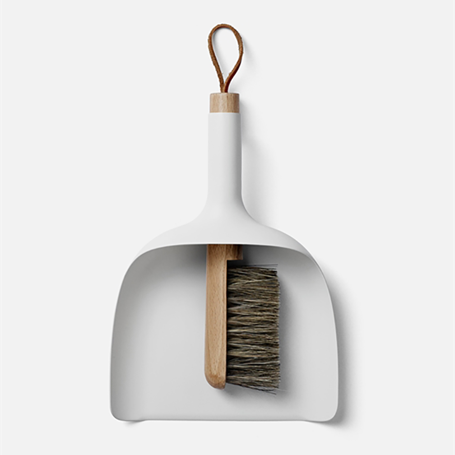 Menu - Sweeper & Funnel, White