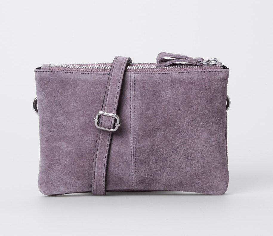 Treats Mynte Suede Crossbody - Lilla