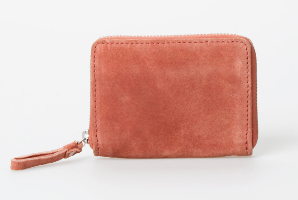 Treats Signe Suede Wallet - Peach