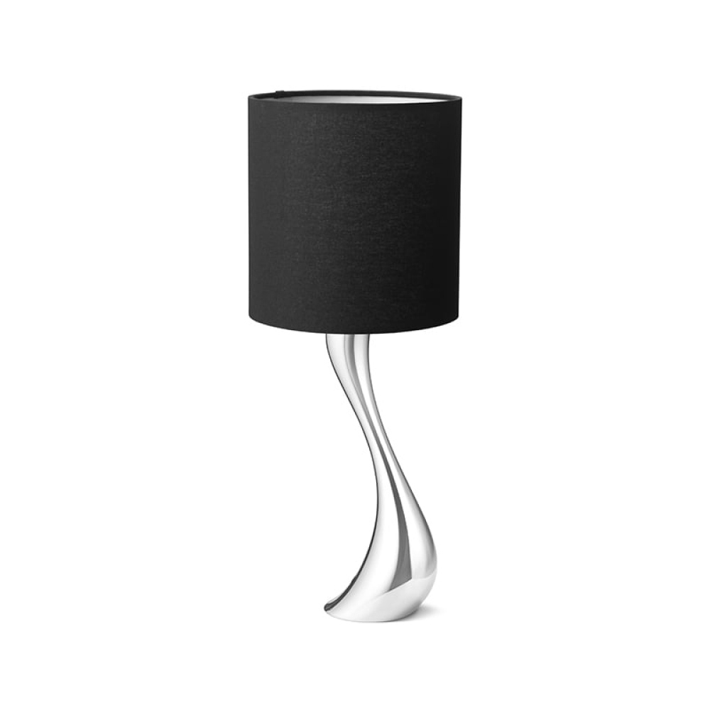 Georg Jensen – Cobra mini lampe sølv/sort