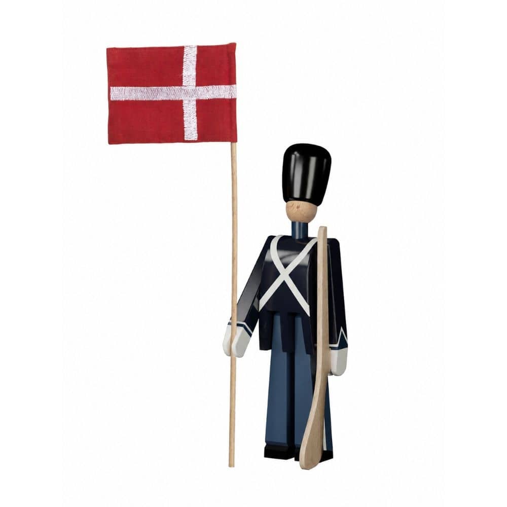 Kay Bojesen Fanebære rmini blå