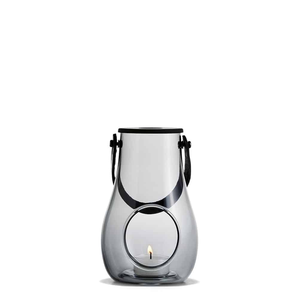Holmegaard Design With Light lanterne, smoke 16.5 cm