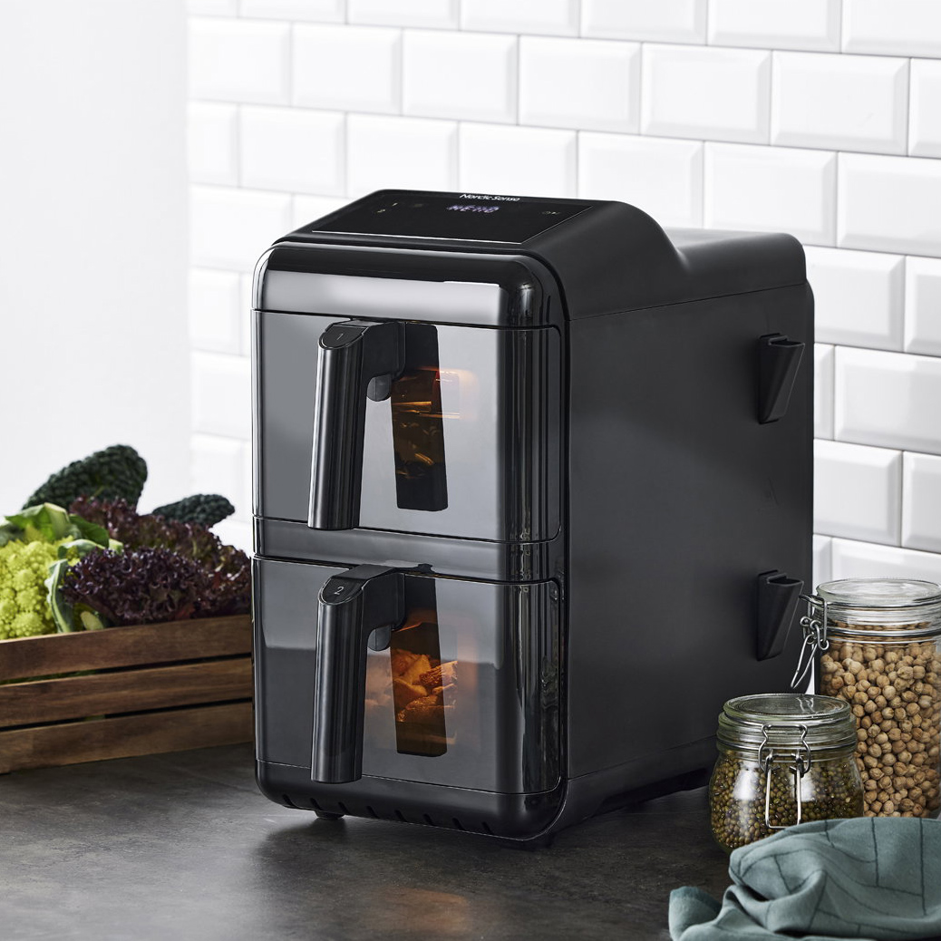NORDIC SENSE AIRFRYER DOUBLESTACK