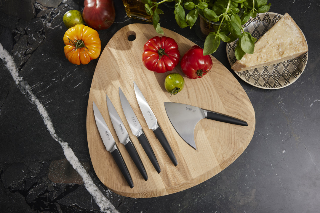 Risvig Pizzasæt & pizzakniv