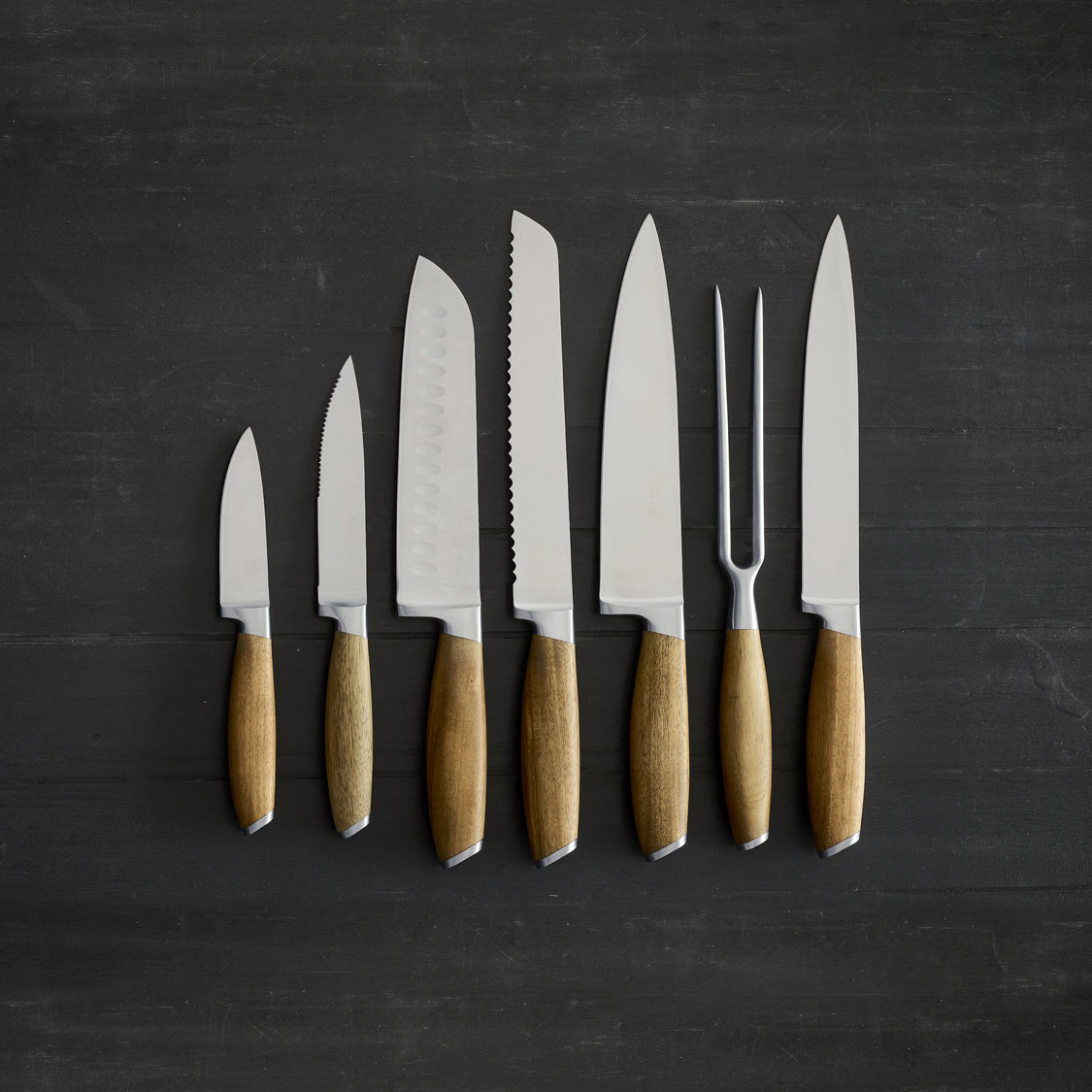 HOLM KNIVE, 7 dele