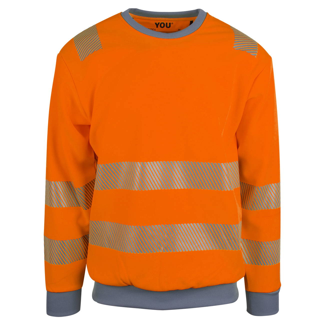 Trelleborg Unisex sweatshirt med reflekser, orange