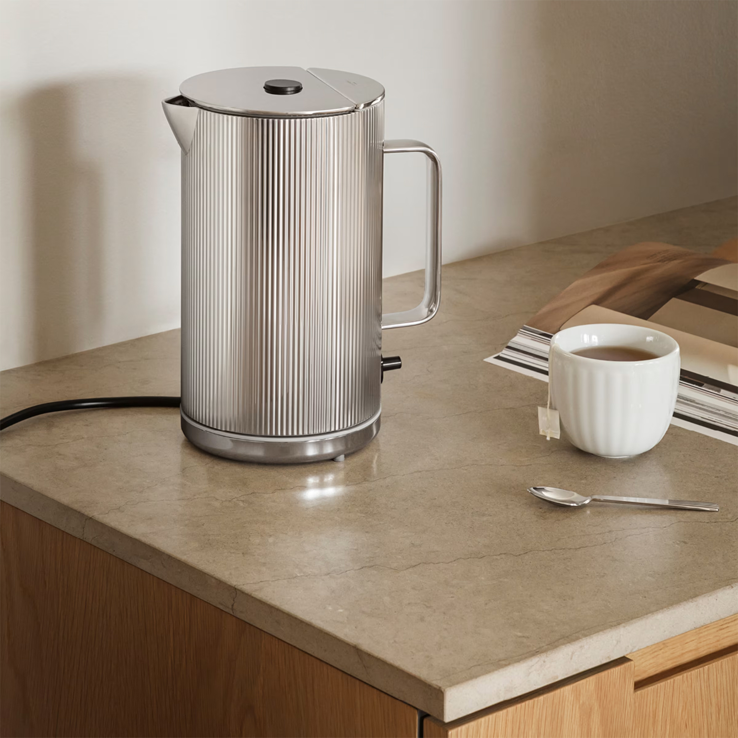 Georg Jensen – Bernadotte El-kedel, stål
