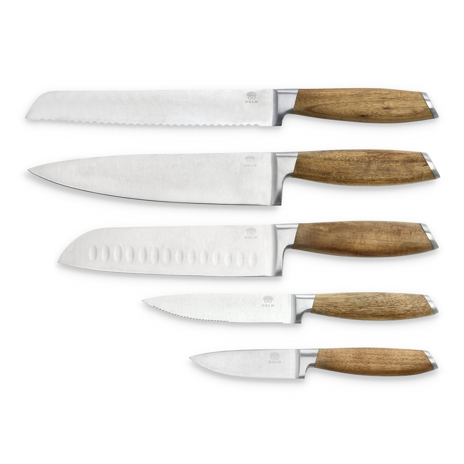 HOLM KNIVE, 5 dele