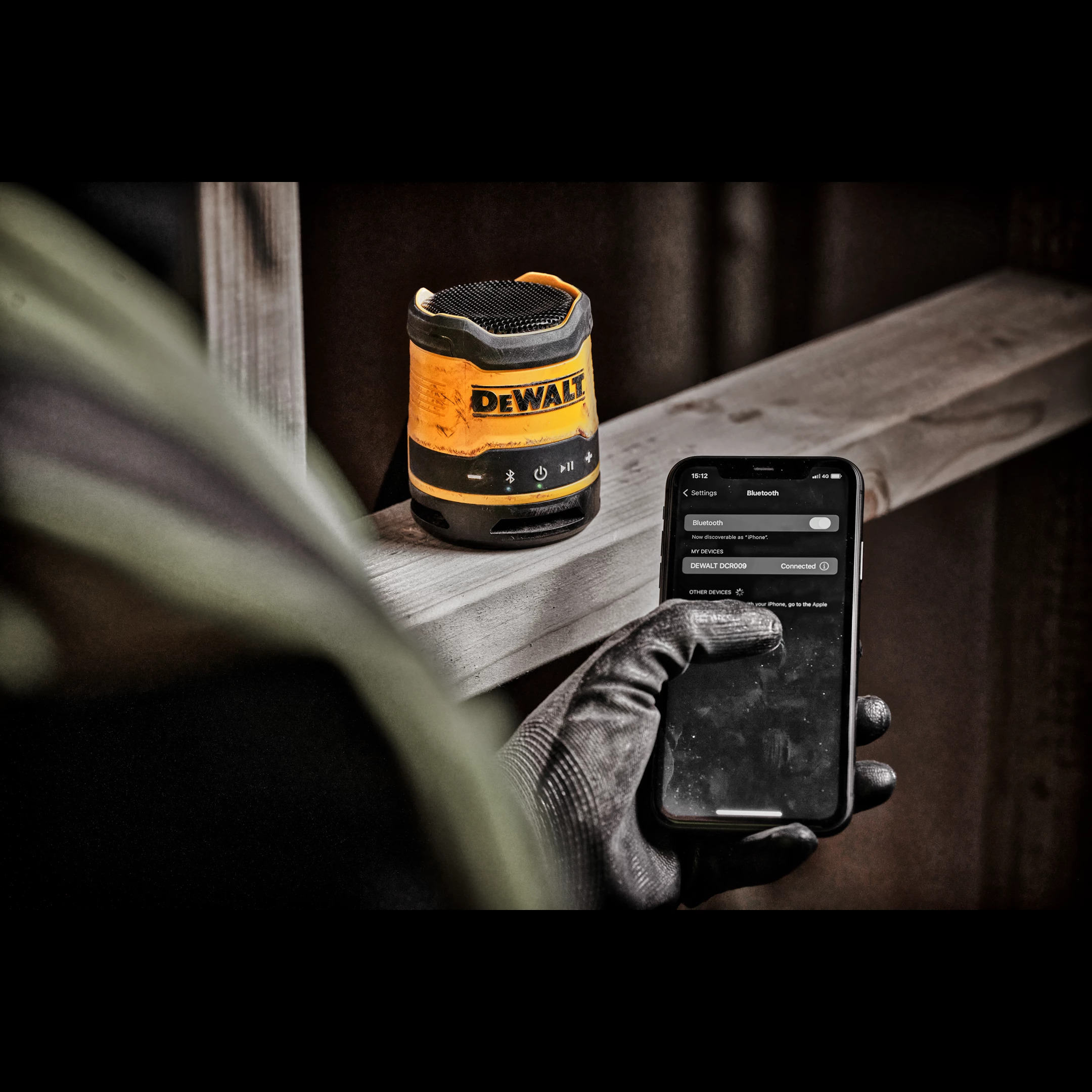 DeWALT DCR009 bluetooth-højtaler