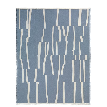 5701311950071 - 50001 - Lyme Grass throw - Blue 2