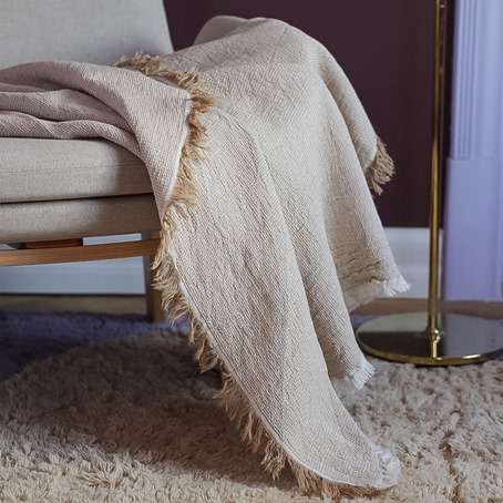 5740012101375 - 50006 - Daisy throw - Camel 2