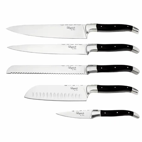 LG004Black knivsæt 5 dele 2