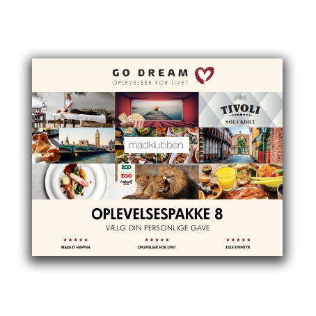 Oplevelsespakke 8 2022