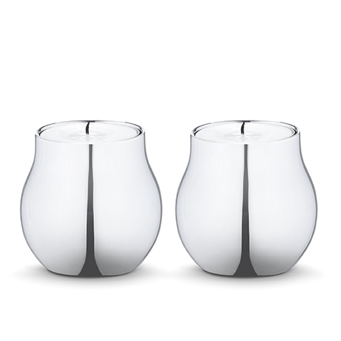 Georg jensen - Cafu fyrfadslys, 2 stk