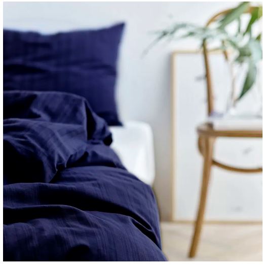 Södahl Noble Sengetøj 200 x 220 cm Navy blue