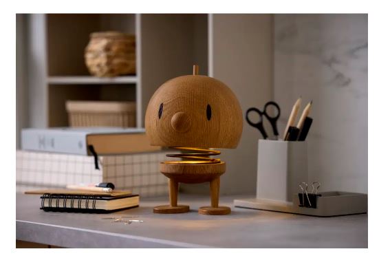 Hoptimist LED lampe Hoptimist 10 x 10 x 15 cm L Oak