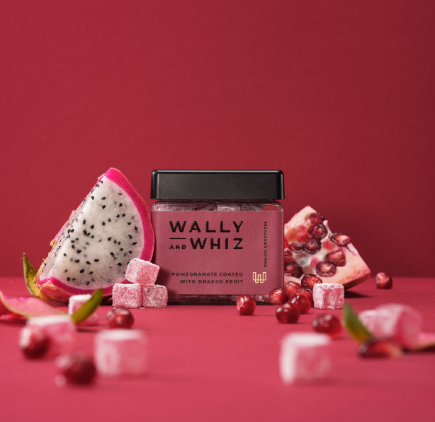 Wally and Whiz Cube 140 g Granatæble med dragefrugt