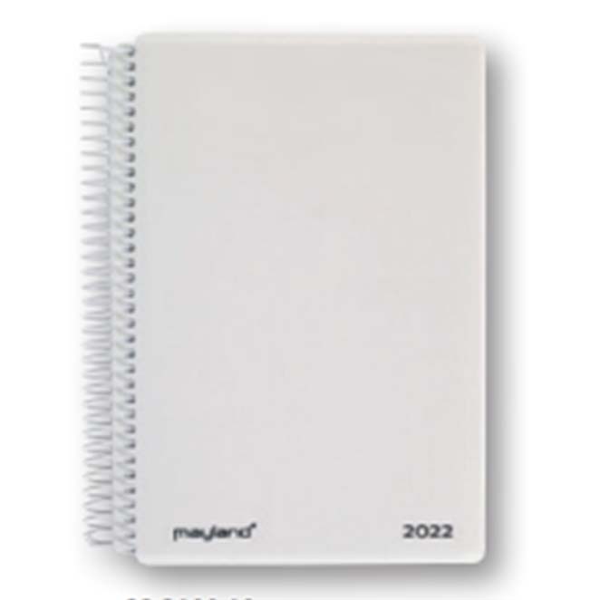 Mayland kalenderbog 2023, hvid
