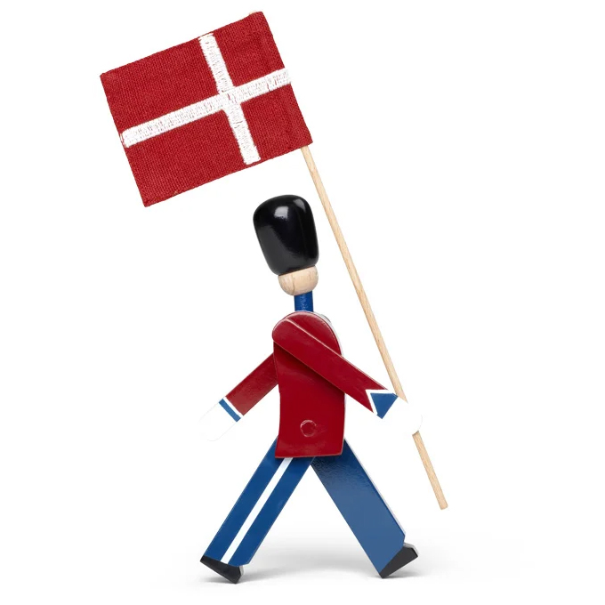 Kay Bojesen Fanebærer mini rød