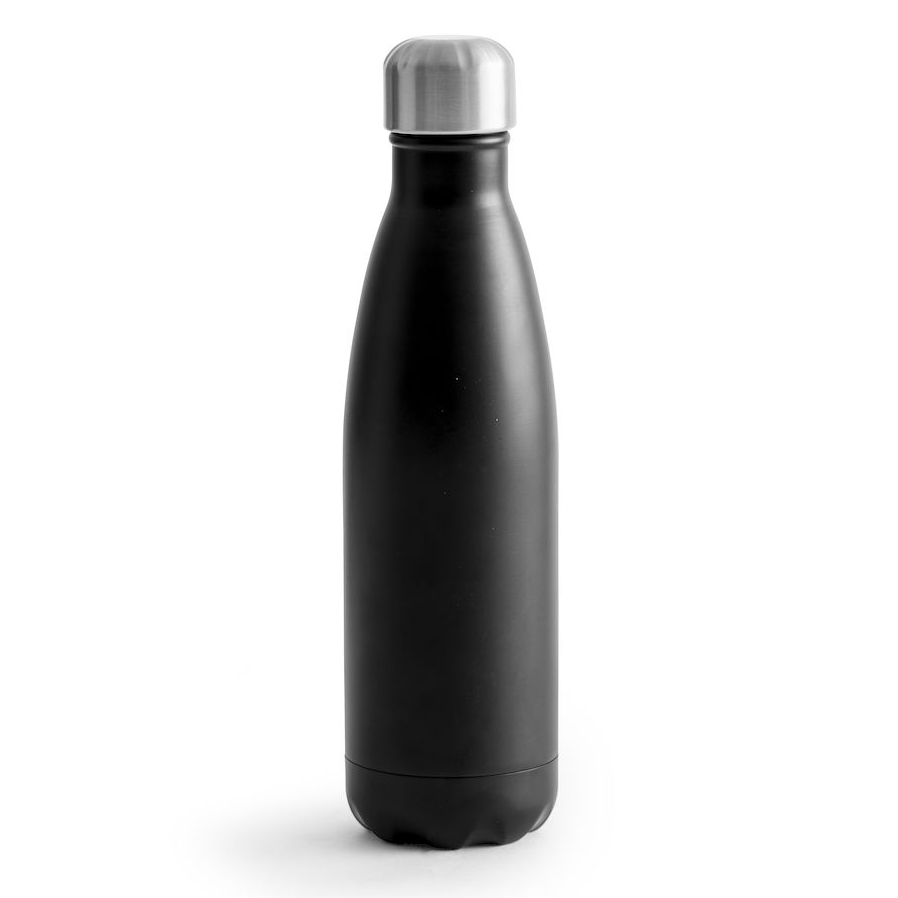  Sagaform stålflaske, 50 cl, sort