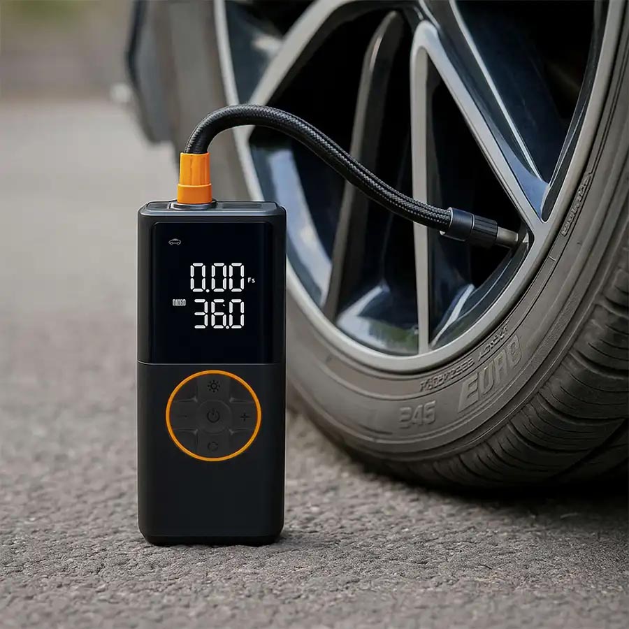 Livoo bærbar USB luftkompressor