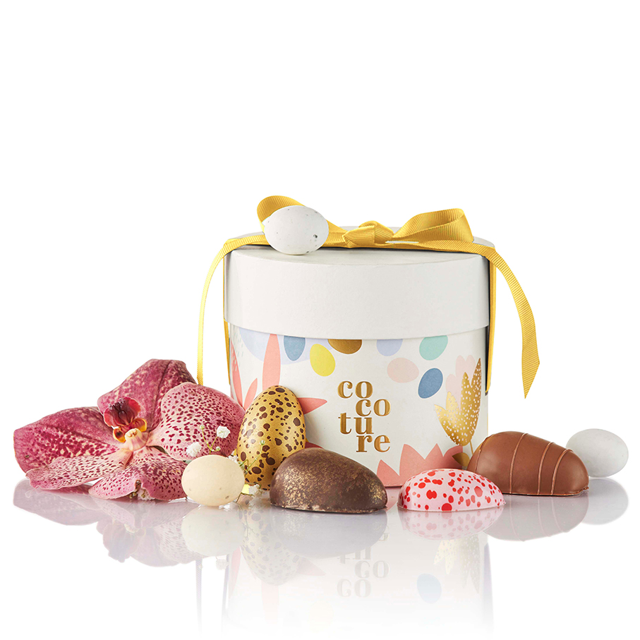 PR Chokolade - white/ gold spring Cocoture gift selection 200g