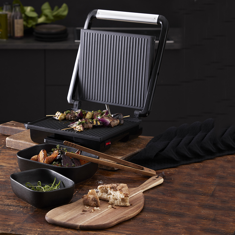 HOLM KONTAKTGRILL MED TILBEHØR DELUXE