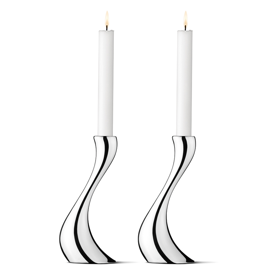 Georg jensen - Cobra lysestager 2 stk