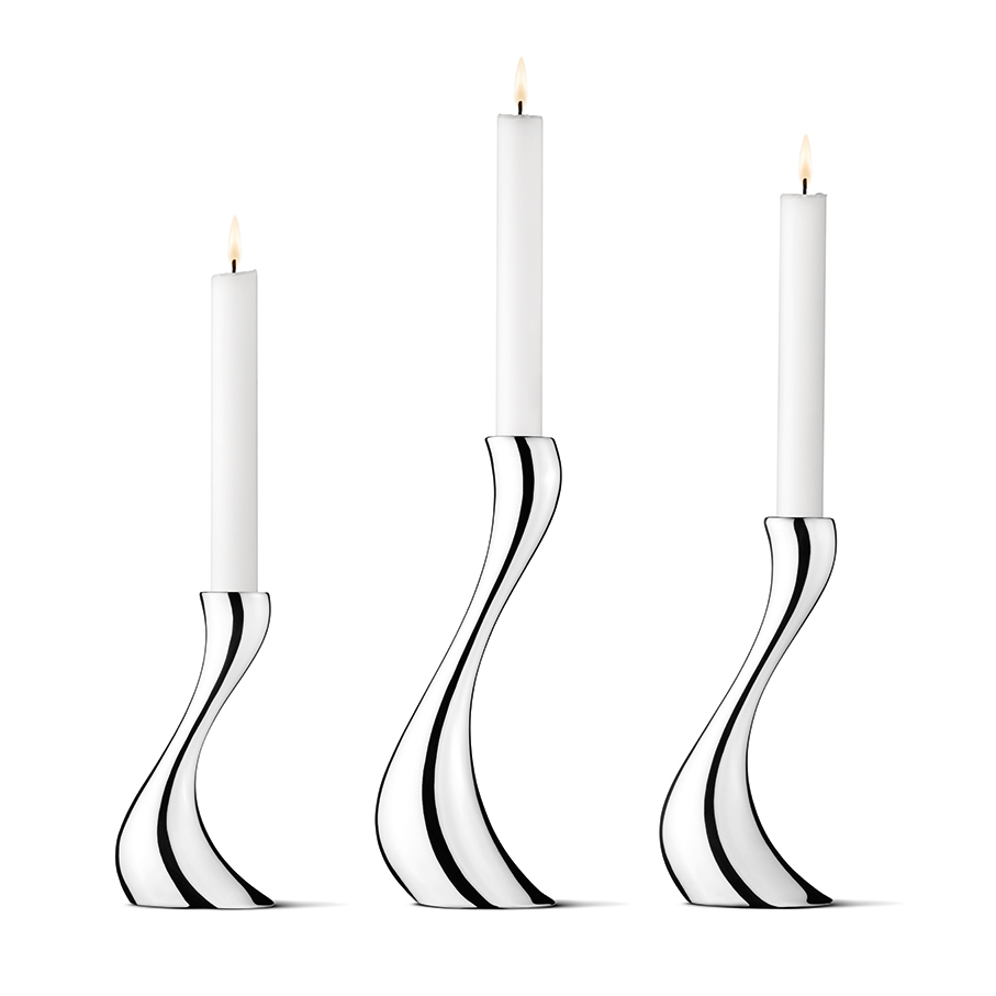 Georg jensen - Cobra lysestager 3 stk