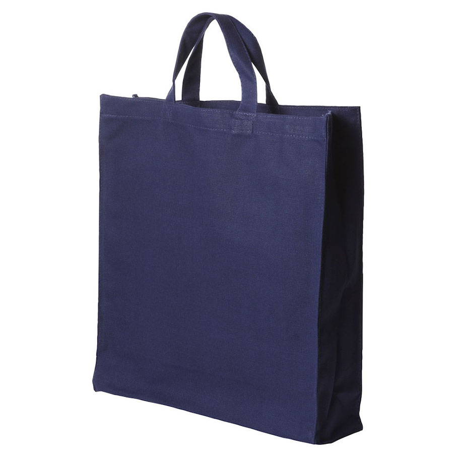 Canvaspose Carry med sidefals, navy