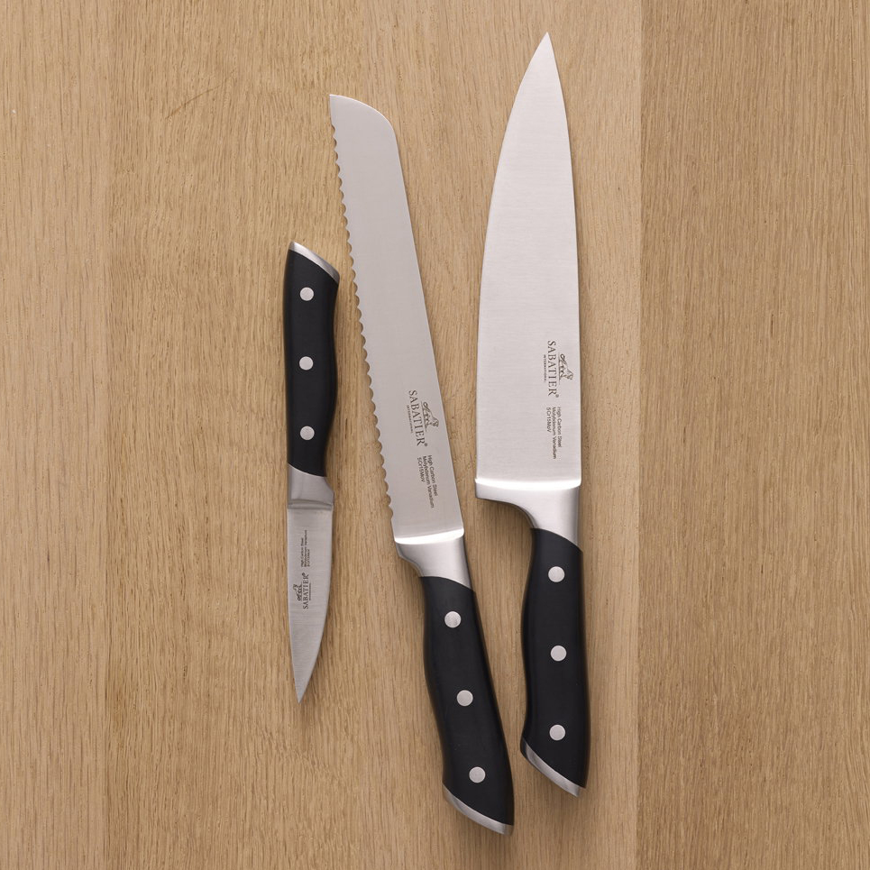 LION SABATIER HERCULES KNIVE, 3 dele