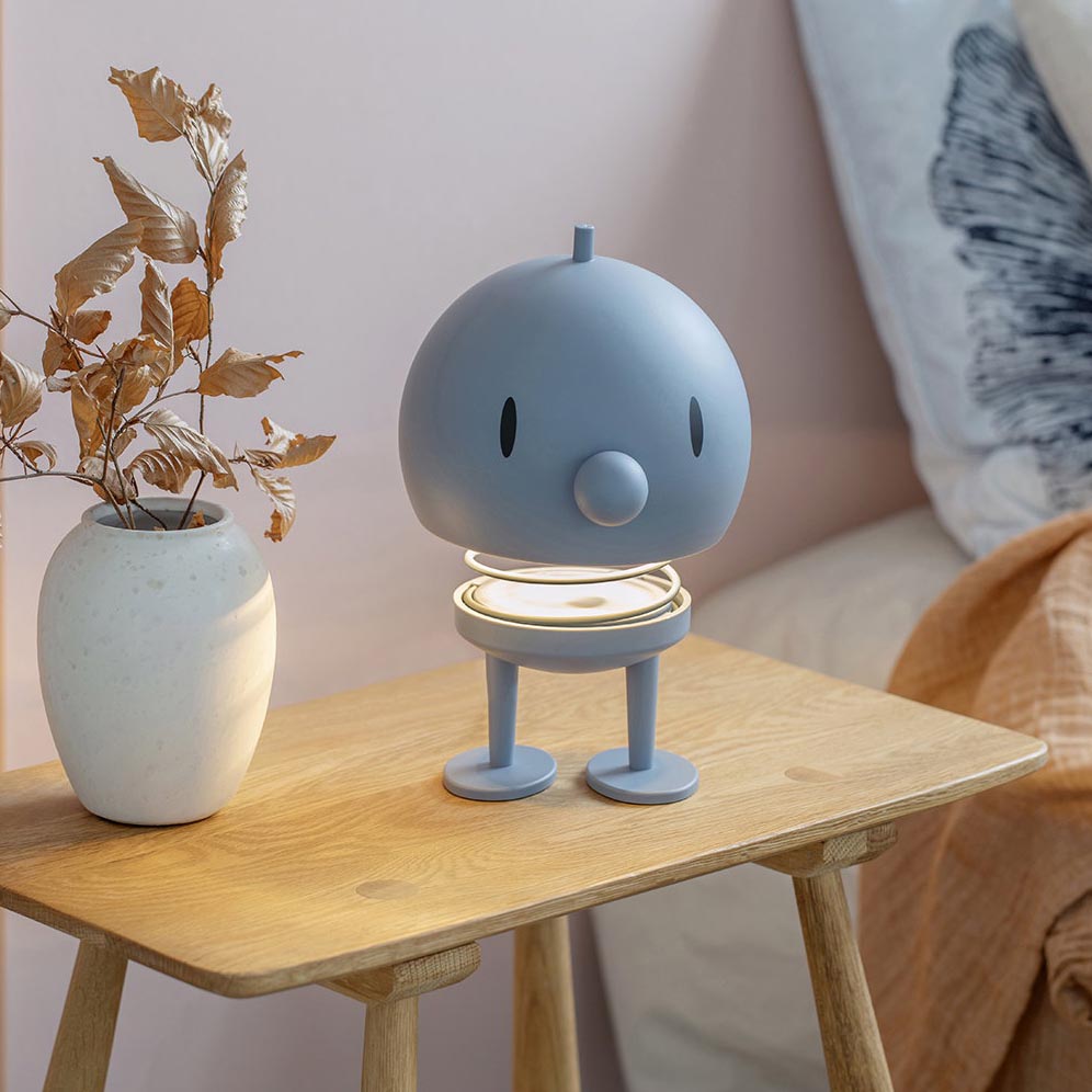 HOPTIMIST BUMBLE  TRÅDLØS LAMPE soft sky
